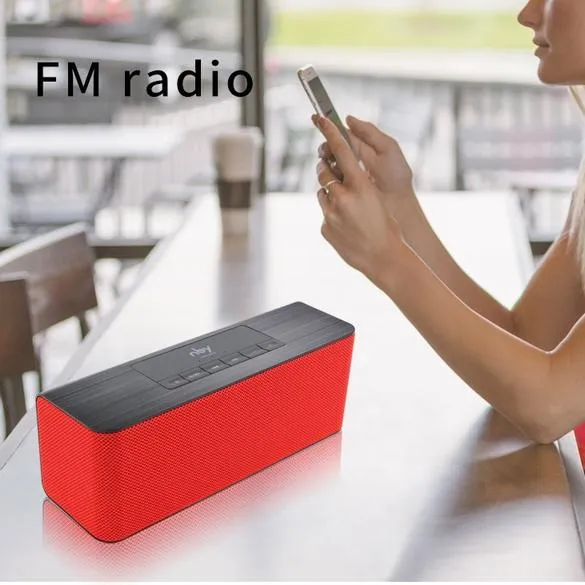 Super Bass Bluetooth Speaker With FM Radio
