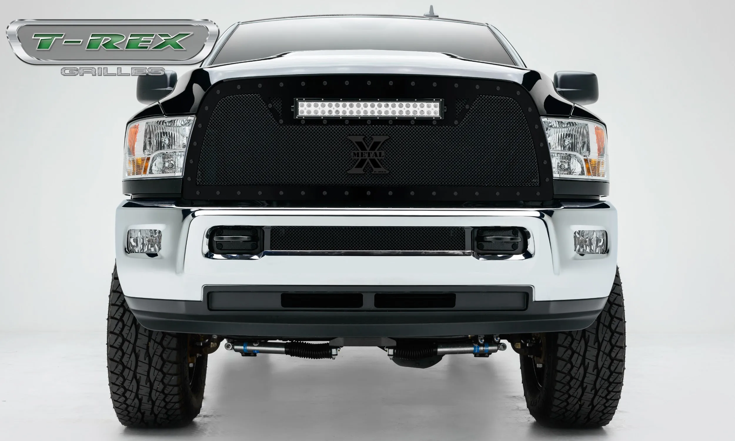 T-REX Torch Series, 1 Piece Grilles - 2010-2012 Ram 2500/3500