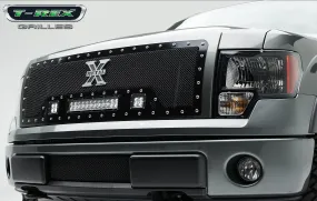T-REX Torch Series, 1 Piece Insert Grilles - Requires Drilling or Cutting - 2009-2012 F150