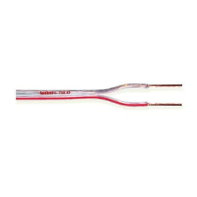 Tasker TSK63-10 Cable Speaker X1.00MM FFC Transparent 10M