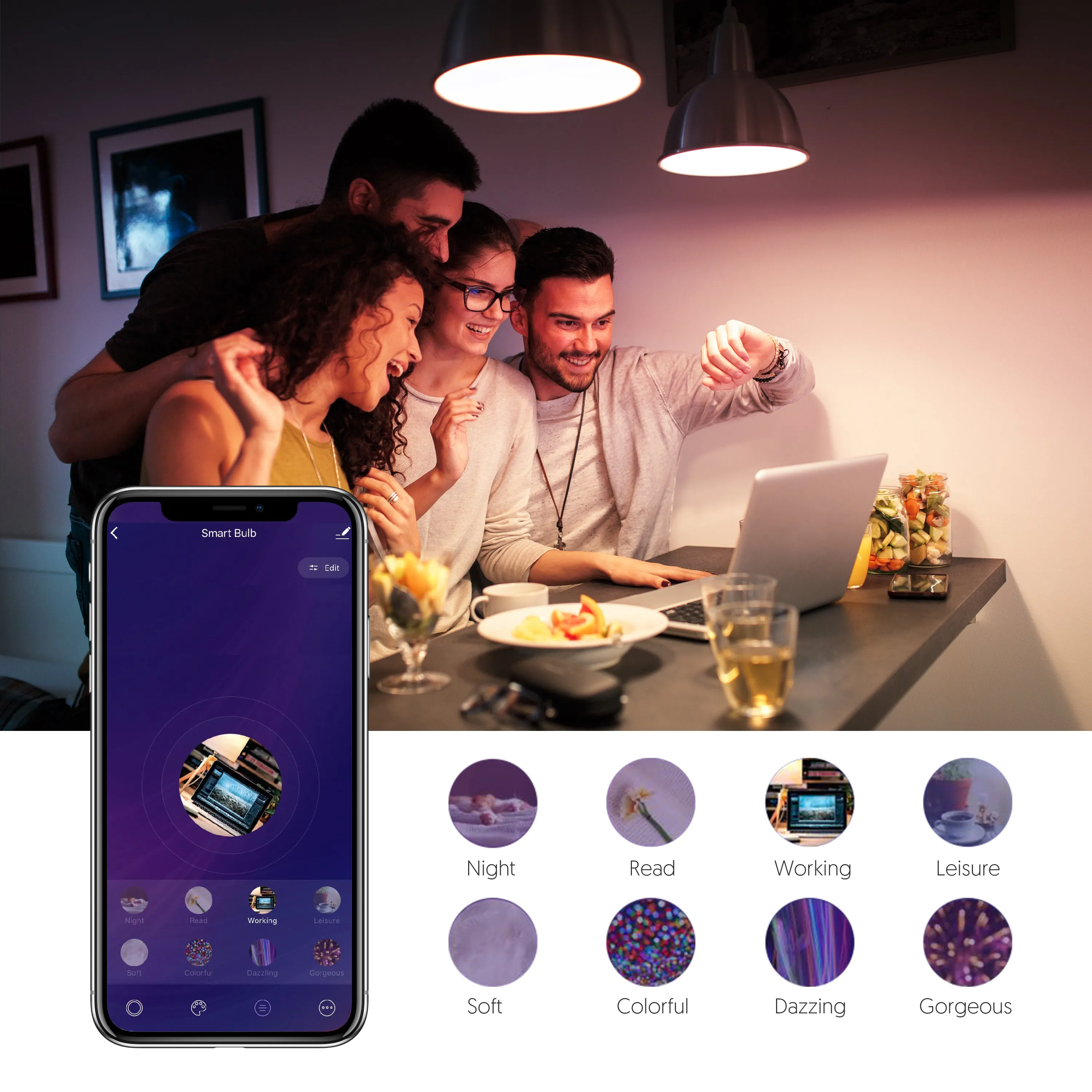 Teckin SB60 7.5W 800LM Alexa WiFi LED Bulb