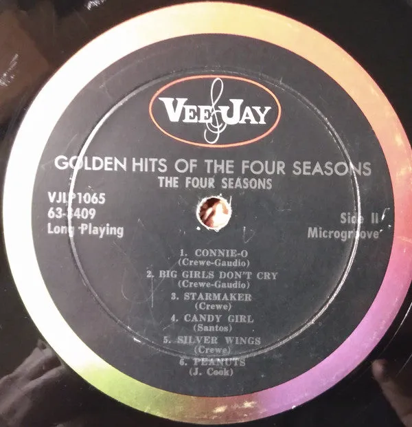 The Four Seasons - Golden Hits Of The 4 Seasons (LP, Comp, Mono, ARP) (VG)