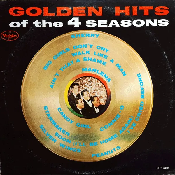 The Four Seasons - Golden Hits Of The 4 Seasons (LP, Comp, Mono, ARP) (VG)