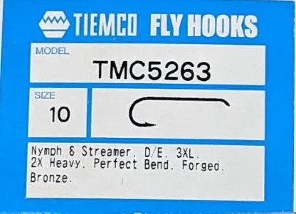Tiemco 5263 Hooks 100 pack