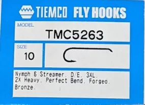 Tiemco 5263 Hooks 100 pack