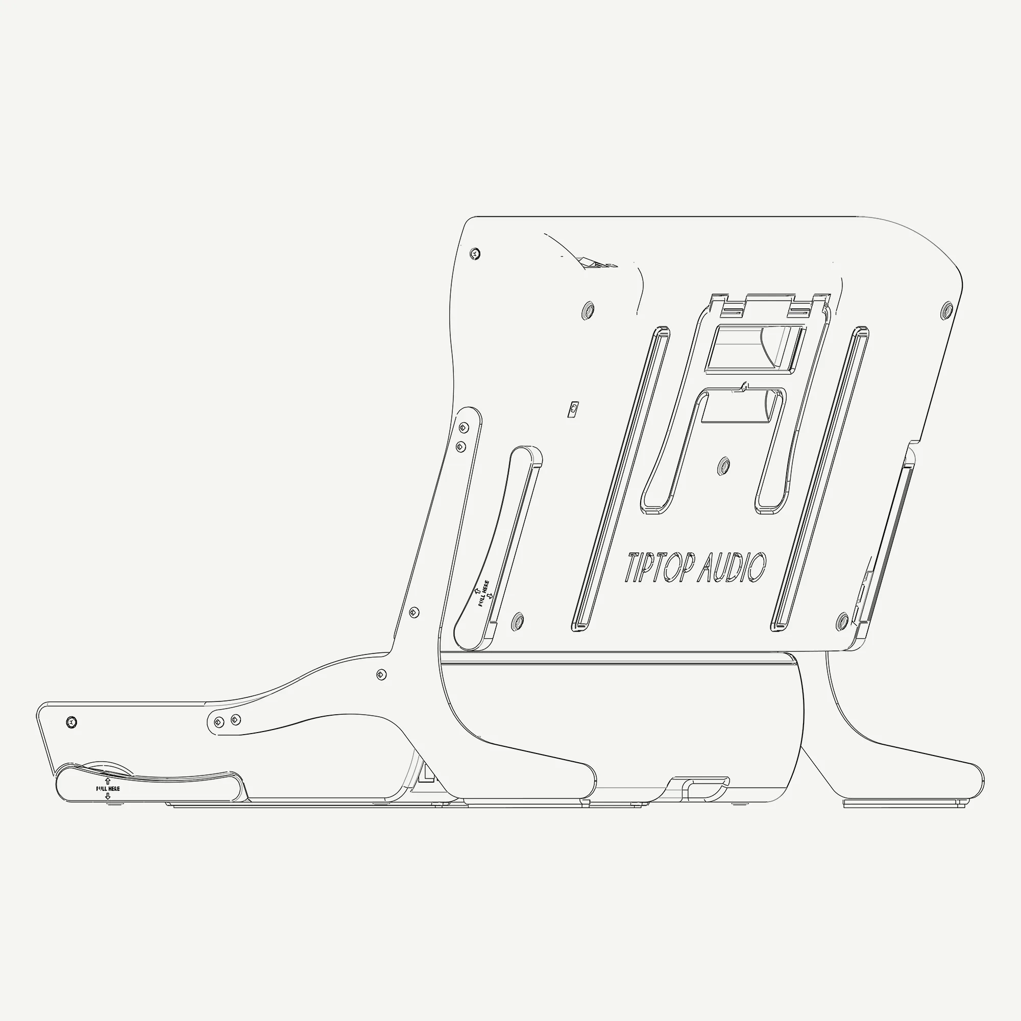 Tiptop Audio Dual Mantis Studio Brackets Kit
