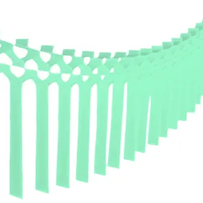Tissue Streamer Garland - Mint