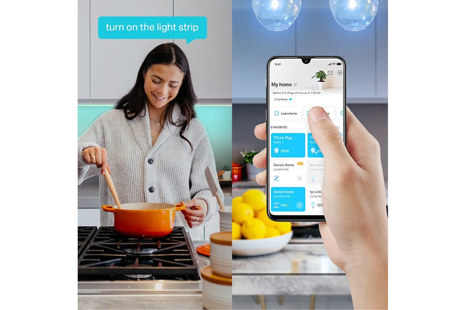 TP-Link 5m Smart Wi-Fi Light Strip Suitable For Outdoor Use | Multicolour