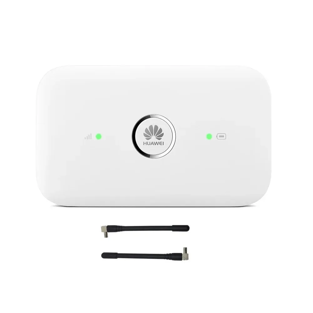 Unlocked Huawei E5573s-856 4G Mobile WiFi Router – 150Mbps Dongle with USB & Antenna Support for Portable Wireless Internet