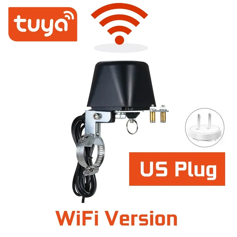 Wifi/Zigbee Smart Valve Controller for Water & Gas Pipelines, Alexa & Google Assistant Compatible