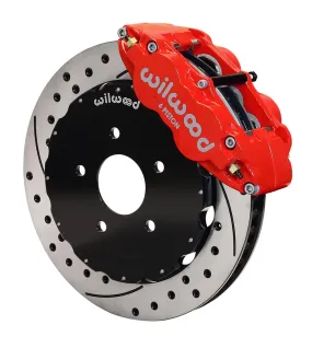 Wilwood Forged Narrow Superlite 6R Big Brake Front Brake Kits 140-9107-DR