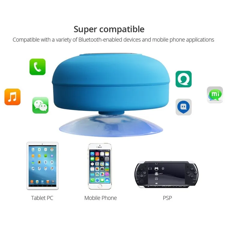 Wireless Bluetooth V2.1 Speaker Splashproof IPX4, Support Handfree Function BTS-06