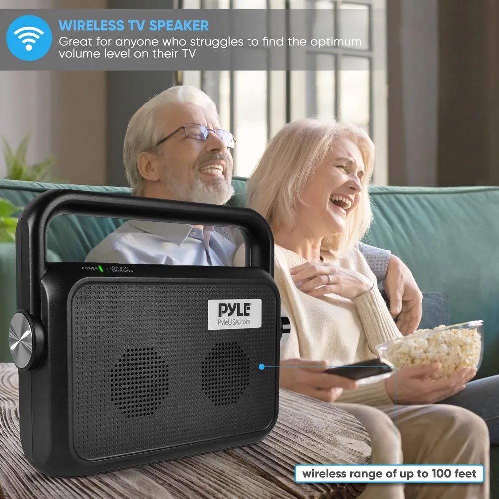 Wireless Tv Speaker Transmitter & Receiver - Comfort Hearing System