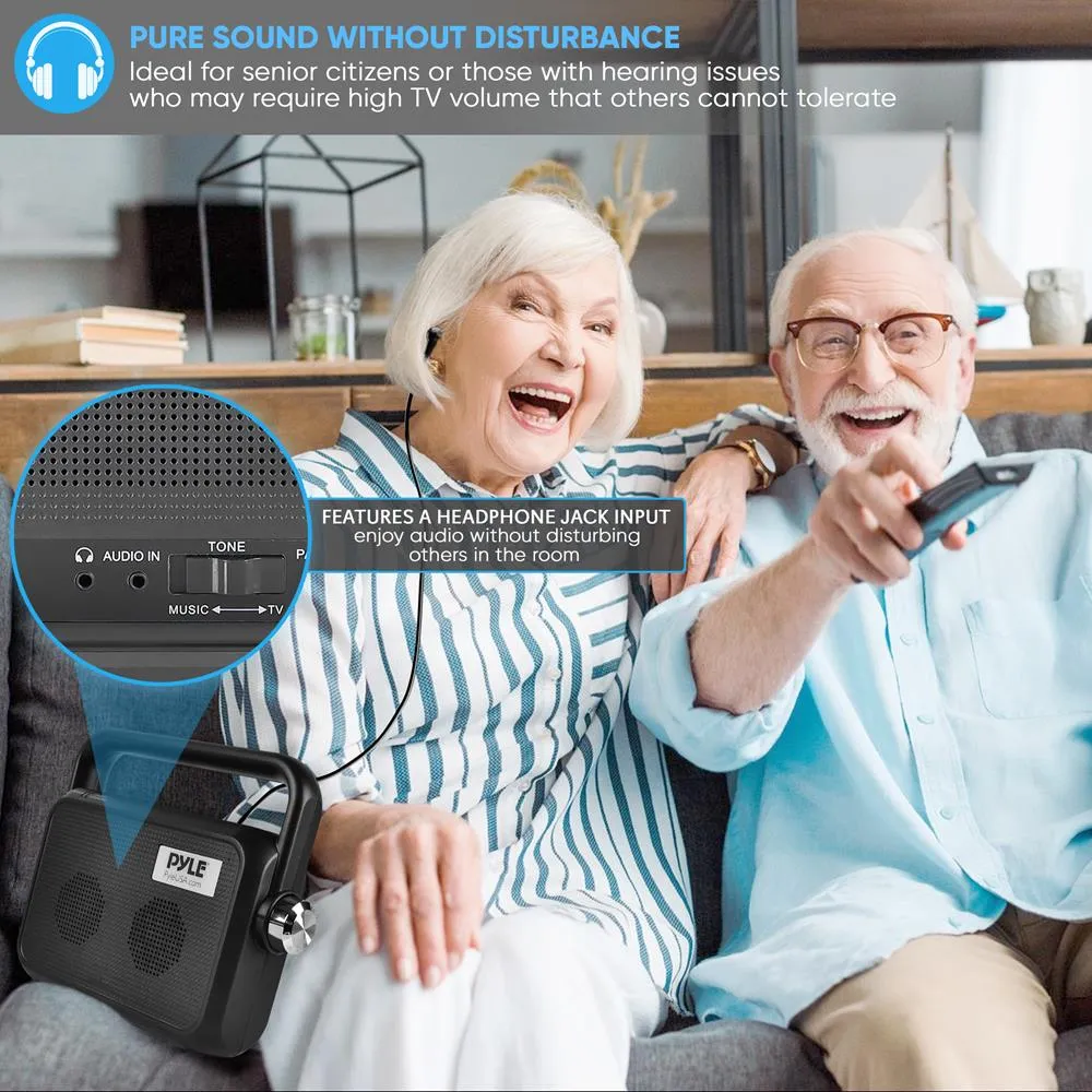 Wireless Tv Speaker Transmitter & Receiver - Comfort Hearing System