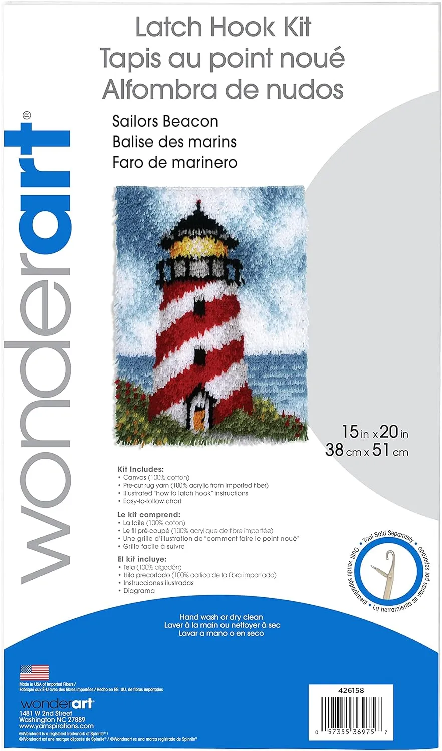 WonderArt Sailors Beacon Kit 15" x 20", Discontinued items