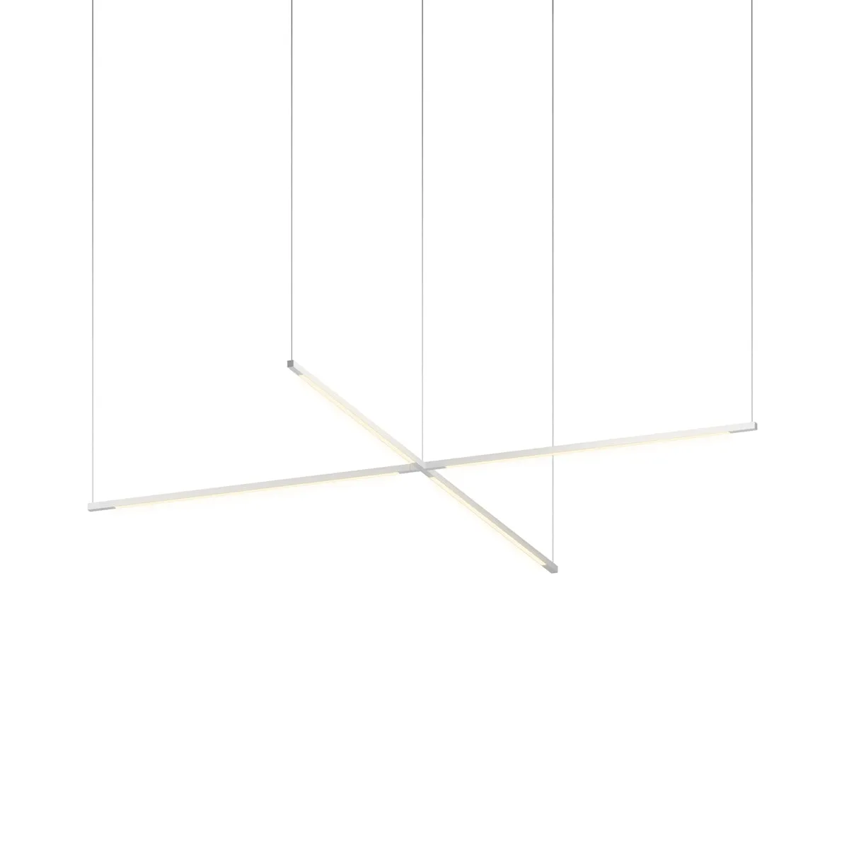 Z-Bar Medium Cross Pendant