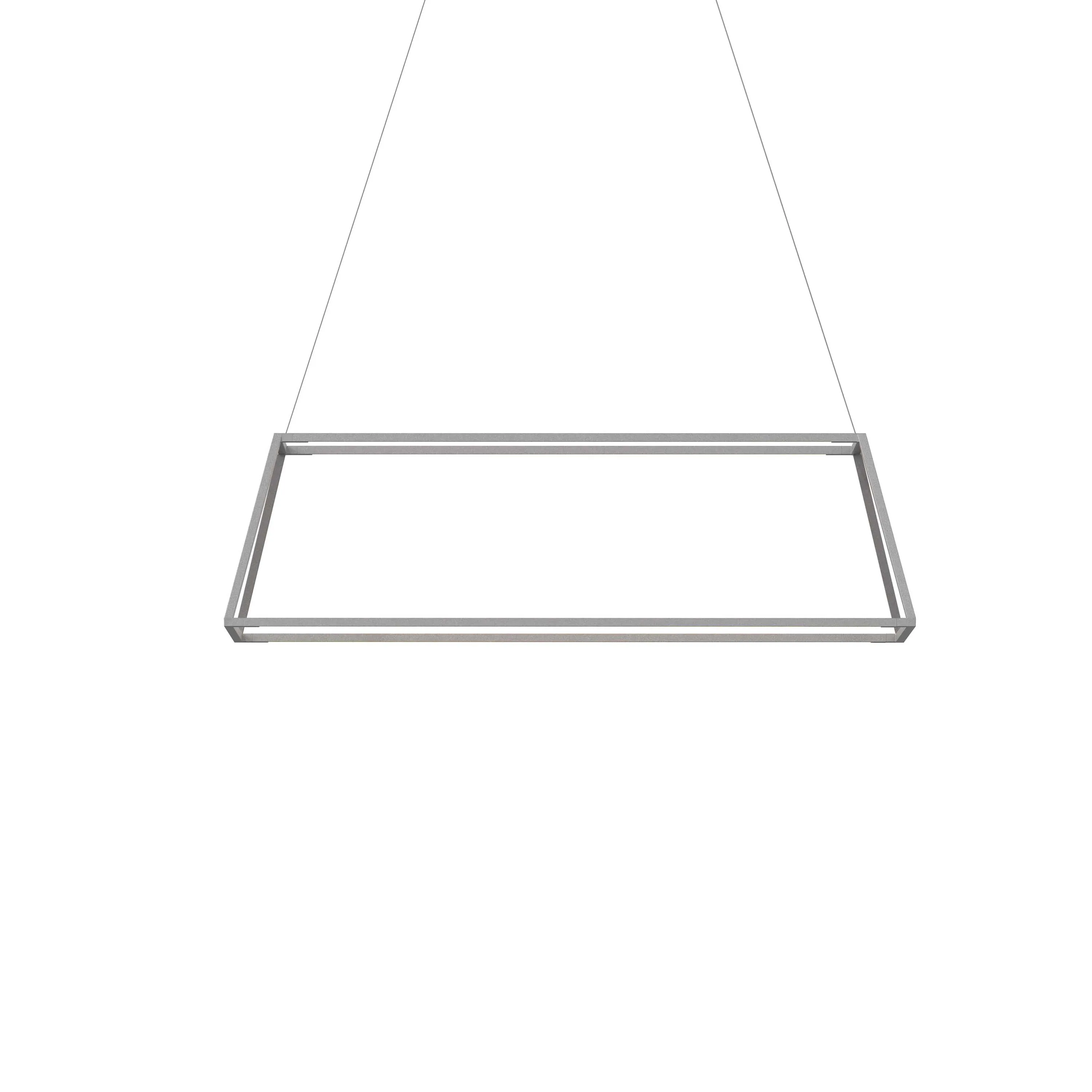 Z-Bar Rise Rectangle Pendant Light