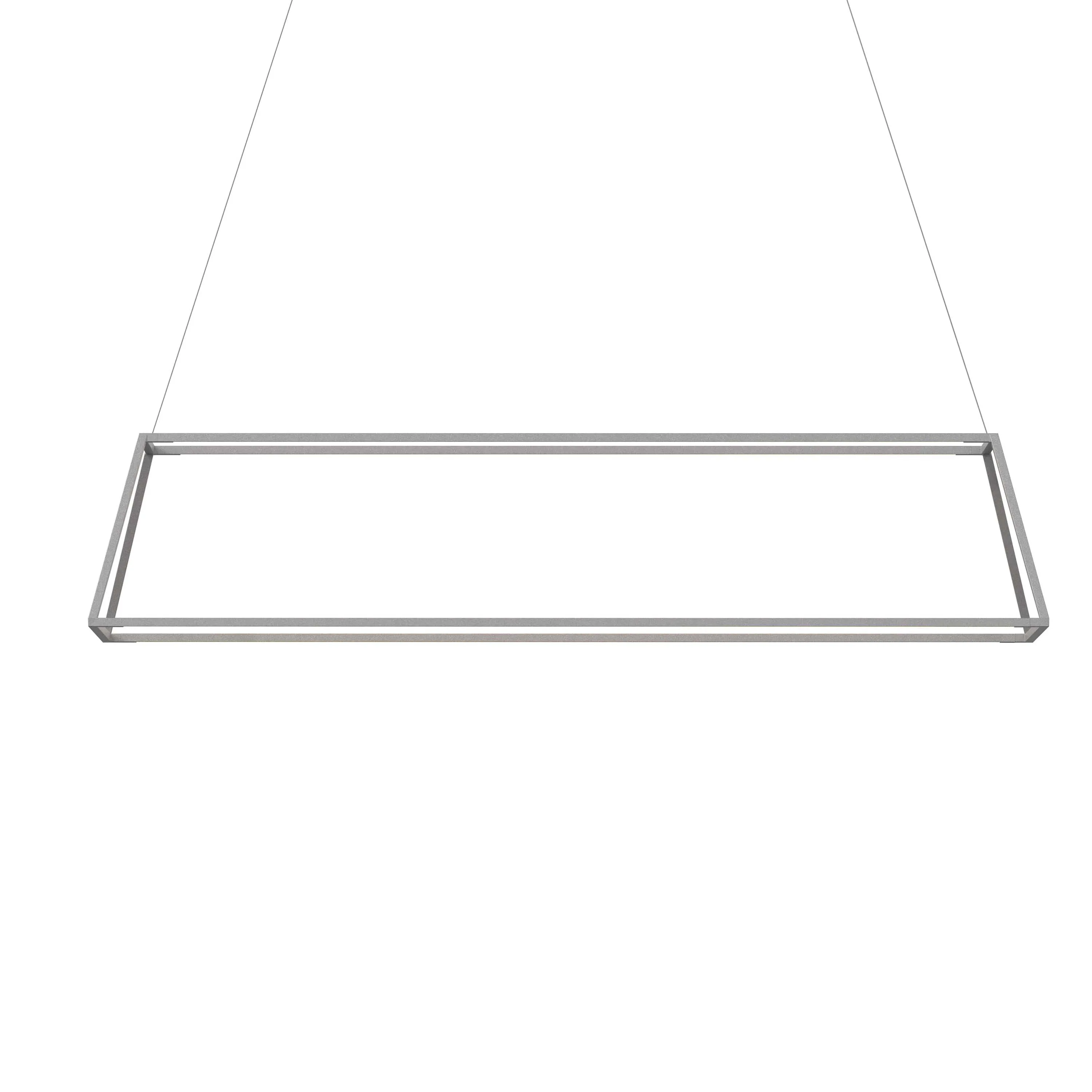 Z-Bar Rise Rectangle Pendant Light