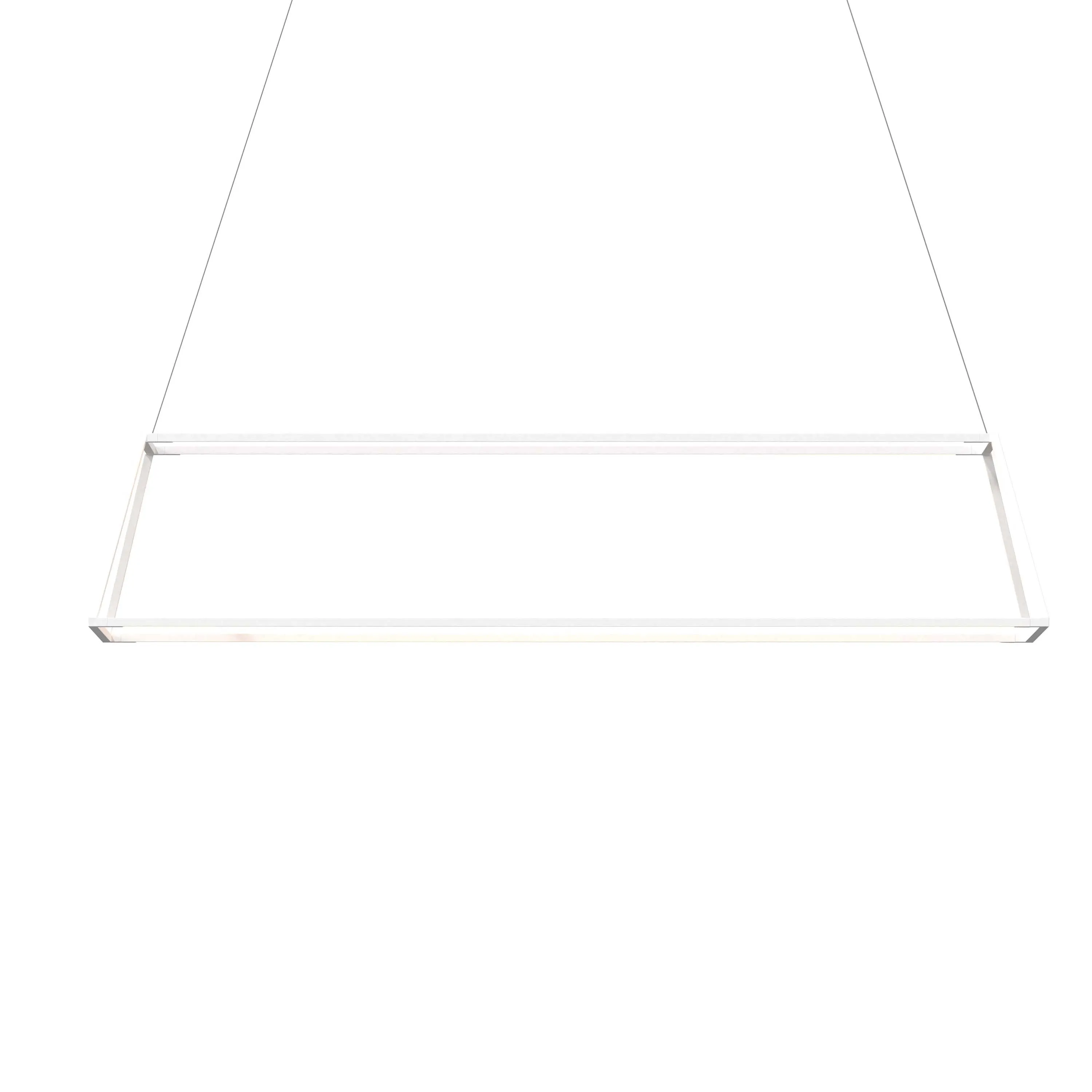 Z-Bar Rise Rectangle Pendant Light