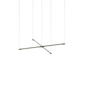 Z-Bar Small Cross Pendant
