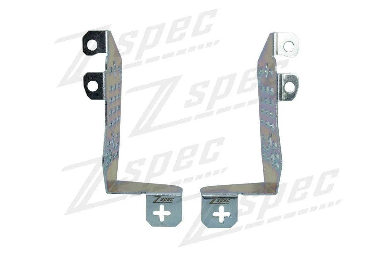 ZSPEC Double-DIN Radio Brackets for '90-99 Nissan 300zx Z32, fits LHD & RHD